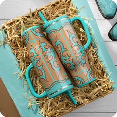 Boot Scootin' Turquoise Mega Mug 30oz