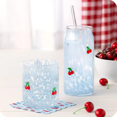 Cherry Pop Charm Glass 17oz