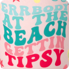 Errbody At The Beach Small Iced Cup Coolie