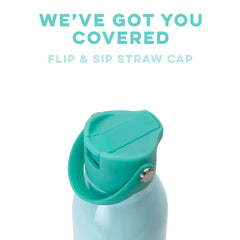 Black Flip + Sip Cap 20oz Bottle