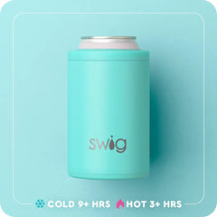 White Can + Bottle Cooler 12oz