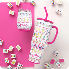 Mahjong Stemless Wine 12oz