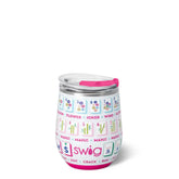 Mahjong Stemless Wine 12oz