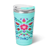 Flora Azul Party Cup 24oz