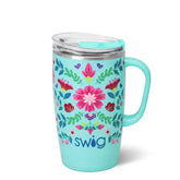 Flora Azul Travel Mug 18oz