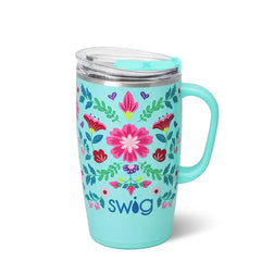 Flora Azul Travel Mug 18oz