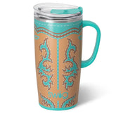 Boot Scootin' Turquoise Travel Mug 22oz