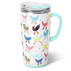 Funky Chicken Travel Mug 22oz