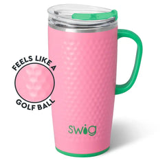 Azalea Golf Ball Travel Mug 22oz