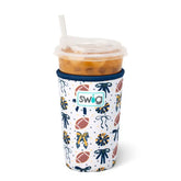 We've Got Spirit Navy + Yellow Medium Iced Cup Coolie