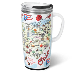 Ohio Travel Mug 22oz