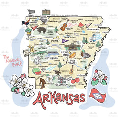 Arkansas Medium Iced Cup Coolie