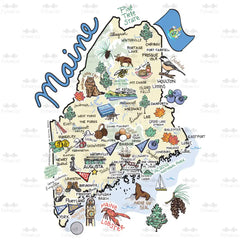 Maine Tumbler 22oz