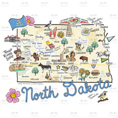 North Dakota Tumbler 22oz