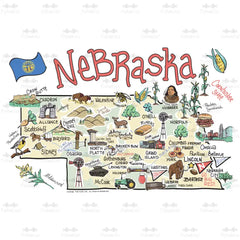 Nebraska Medium Iced Cup Coolie