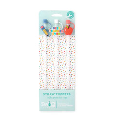 Teacher Life Straw Topper Set