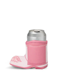 Boot Scootin' Pink Can Coolie