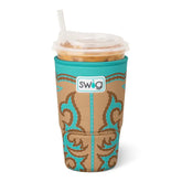 Boot Scootin' Turquoise Large Iced Cup Coolie