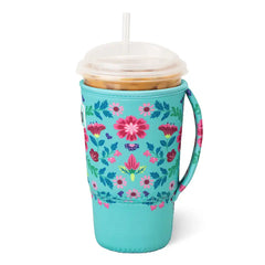 Flora Azul Large Iced Cup Coolie