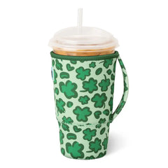 Lucky Leopard Large Iced Cup Coolie
