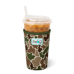 Hunting Camo Medium Iced Cup Coolie
