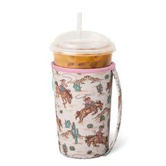 Giddy Up Medium Iced Cup Coolie