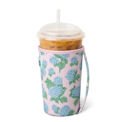 Hydrangeas Medium Iced Cup Coolie