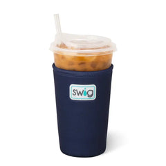 Navy Medium Iced Cup Coolie