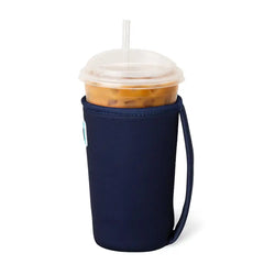 Navy Medium Iced Cup Coolie