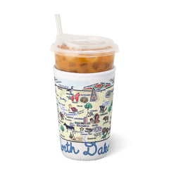 North Dakota Medium Iced Cup Coolie