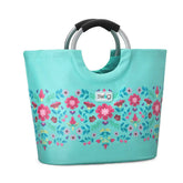 Flora Azul Loopi Tote Bag