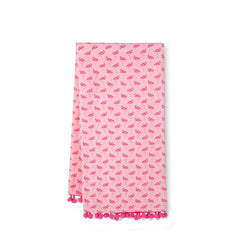 Flamingos Tea Towel