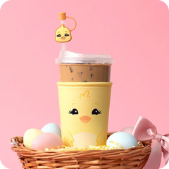 Spring Chick Medium Iced Cup Coolie