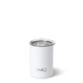 White Short Tumbler 12oz