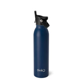 Navy Flip + Sip Bottle 20oz