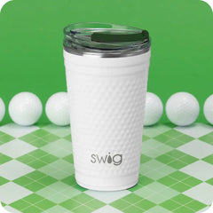 White Golf Ball Party Cup 24oz