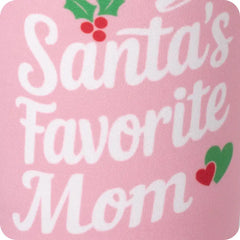 Santa's Favorite Mom Medium Iced Cup Coolie