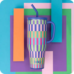 Brite Stripe Mega Mug 40oz