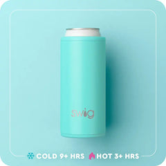 Flamingos Skinny Can Cooler 12oz