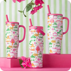 Pagoda Paradise Mega Mug 40oz