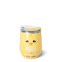Spring Chick Stemless Wine 12oz