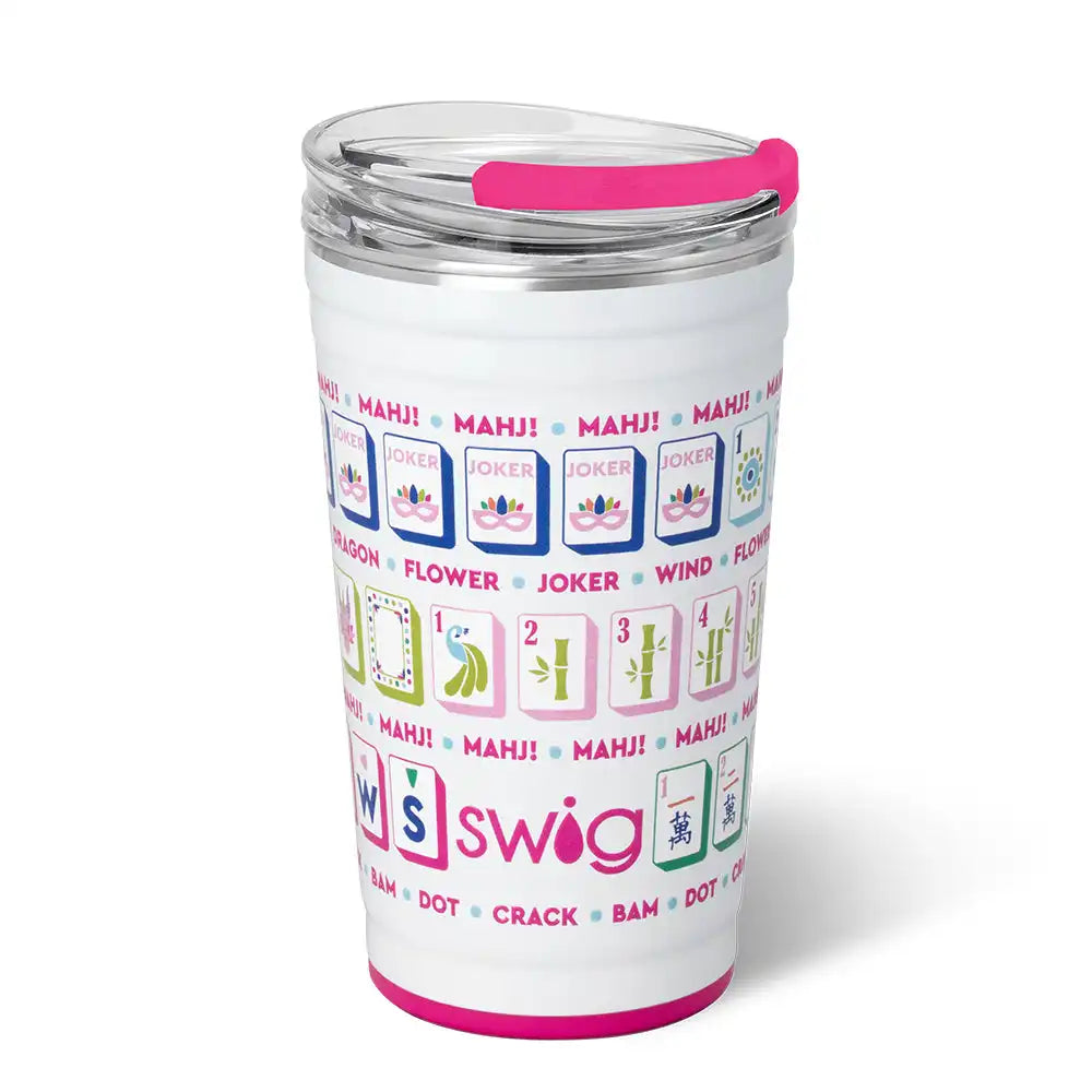 Mahjong Party Cup 24oz