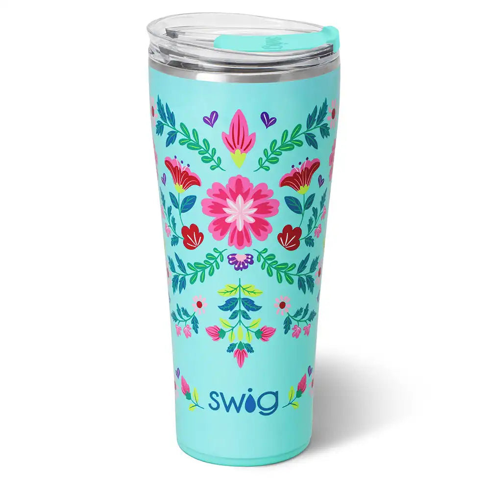 Flora Azul Tumbler 32oz