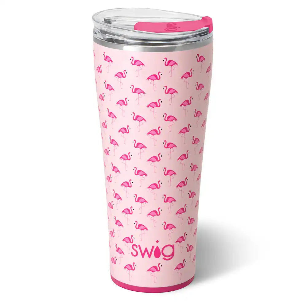 Flamingos Tumbler 32oz