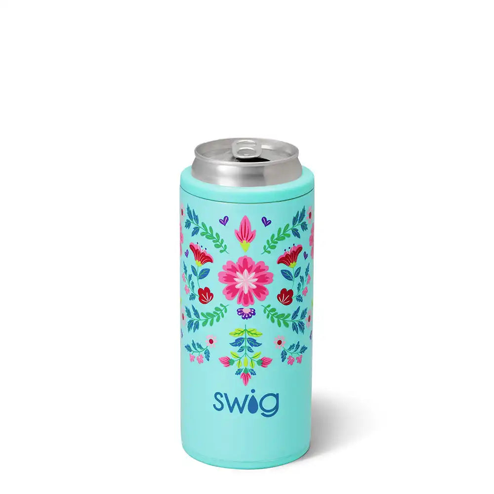 Flora Azul Skinny Can Cooler 12oz
