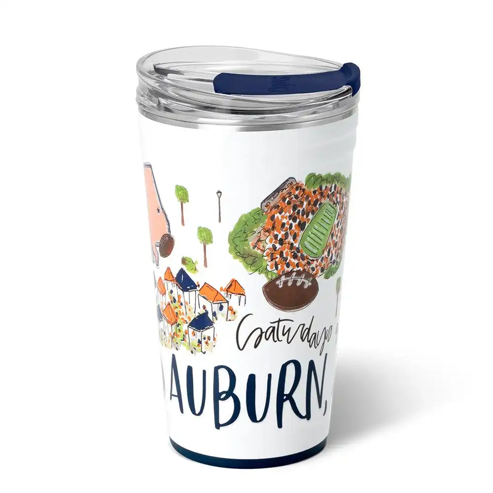 Saturdays in Auburn Party Cup 24oz