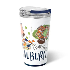 Saturdays in Auburn Party Cup 24oz