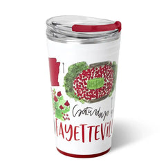 Saturdays in Fayetteville Party Cup 24oz