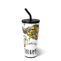 Saturdays in Columbia, MO Straw Tumbler 32oz