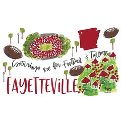 Saturdays in Fayetteville Party Cup 24oz
